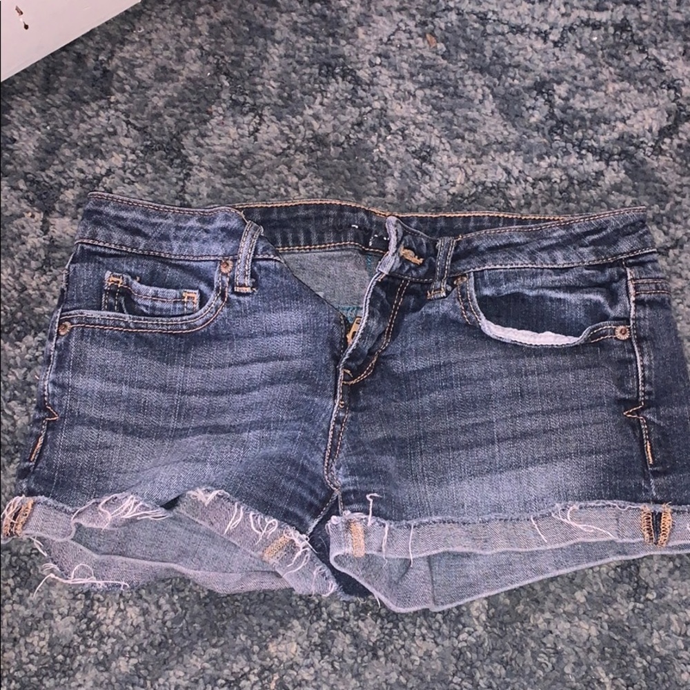 Blue Jean Short Shorts